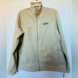 Columbia Beige Fleece Jacket